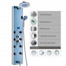 Blue Ocean 52” Stainless Steel SPV878392H Shower Panel with Rainfall Shower Head