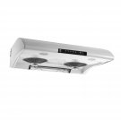 Blue Ocean 30" RH76PHUC White Color Stainless Steel Under Cabinet Kitchen Range Hood