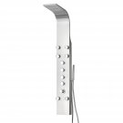 Blue Ocean 62” Stainless Steel SPS88991 Thermostatic Shower Panel with Rainfall Shower Head