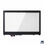 15.6" Touch Screen Digitizer Glass Panel + Frame For Lenovo Yoga 510-15IKB 80VC