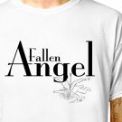 T-Shirt: FALLEN ANGEL / (tshirt tee top) funny cherub cupid eros cute girls bachelorette party