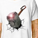 T-Shirt: THOR / (tshirt tee top) avengers marvel universe superhero god of thunder hammer