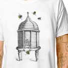 T-Shirt: BEE HIVE / (tshirt tee top) save the bumble apiary ecology vintage insect keeper
