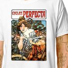 T-Shirt: BICYCLE ADVERT / (tshirt tee top) cycling bike racing touring art nouveau