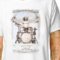 T-Shirt: DaVINCI - DRUMMER  / (tshirt tee top) leonardo music drums percussion band