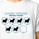 T-Shirt: CAIRN TERRIER / (tshirt tee top) funny animal puppy dog kennel club obedience training