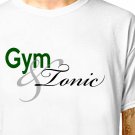 T-Shirt: GIN & TONIC / (tshirt tee top) funny gym keep fit health drink wine party