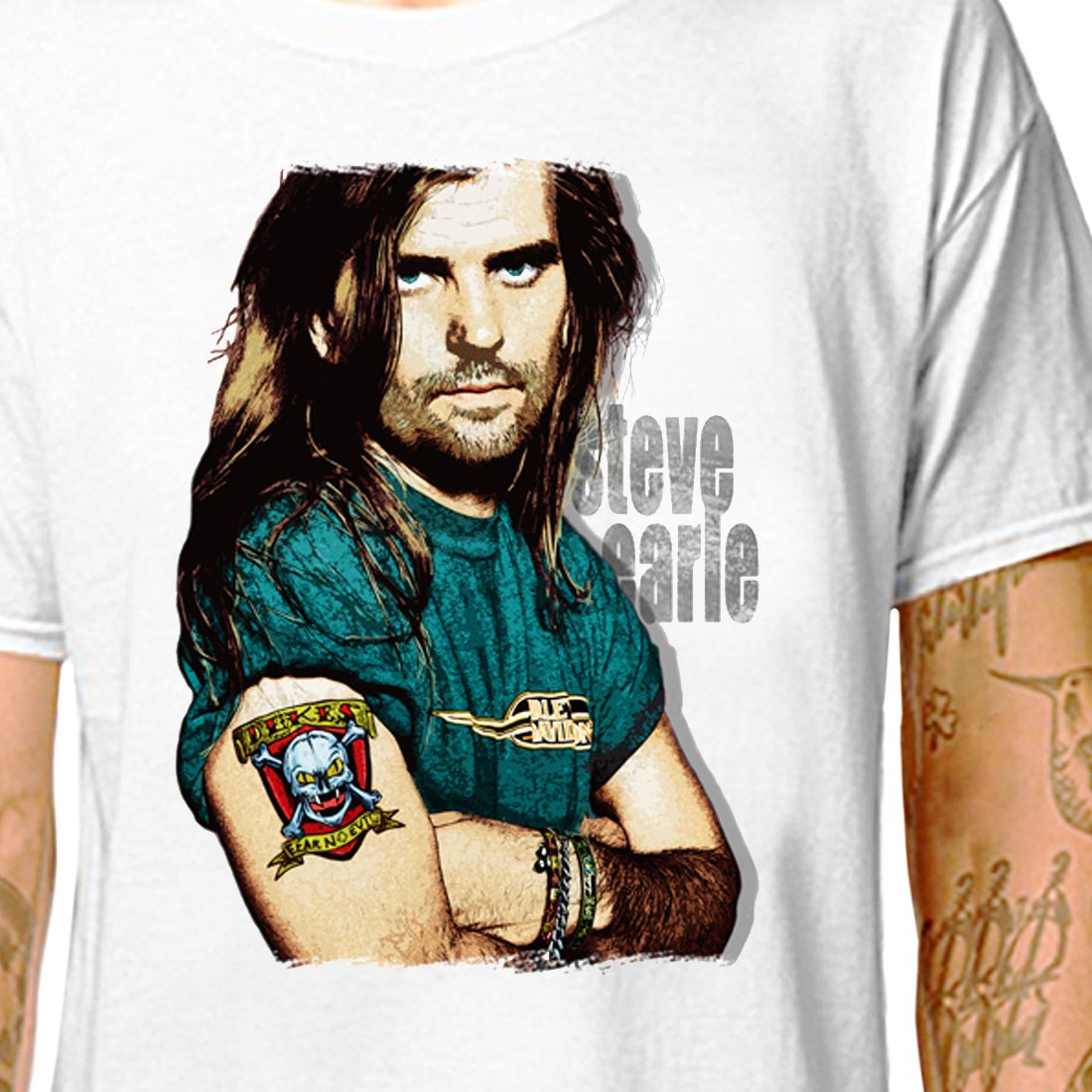 TShirt STEVE EARLE / (tshirt tee top) country rock music copperhead