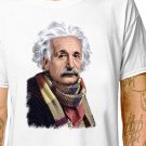 T-Shirt: EINSTEIN WHO? - WEARING THE DOCTORS SCARF / (tshirt tee top) doctor who dr drwho