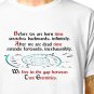 T-Shirt: BETWEEN INFINITY / (tshirt tee top) inspirational yoga meditation quote