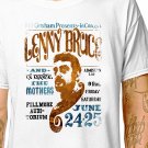 T-Shirt: LENNY BRUCE - IN CONCERT / (tshirt tee top) the mothers alternative comedy