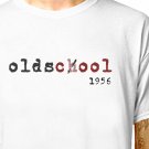T-Shirt: OLDSCHOOL - CUSTOMISE YEAR / (tshirt tee top) custom age birthday retirement