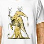 T-Shirt: HOODED SAVANT / (tshirt tee top) weird gothic creatures gargoyles demons