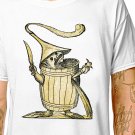 T-Shirt: BARREL MAN / (tshirt tee top) weird gothic creatures gargoyles demons