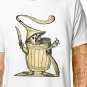 T-Shirt: BARREL MAN / (tshirt tee top) weird gothic creatures gargoyles demons
