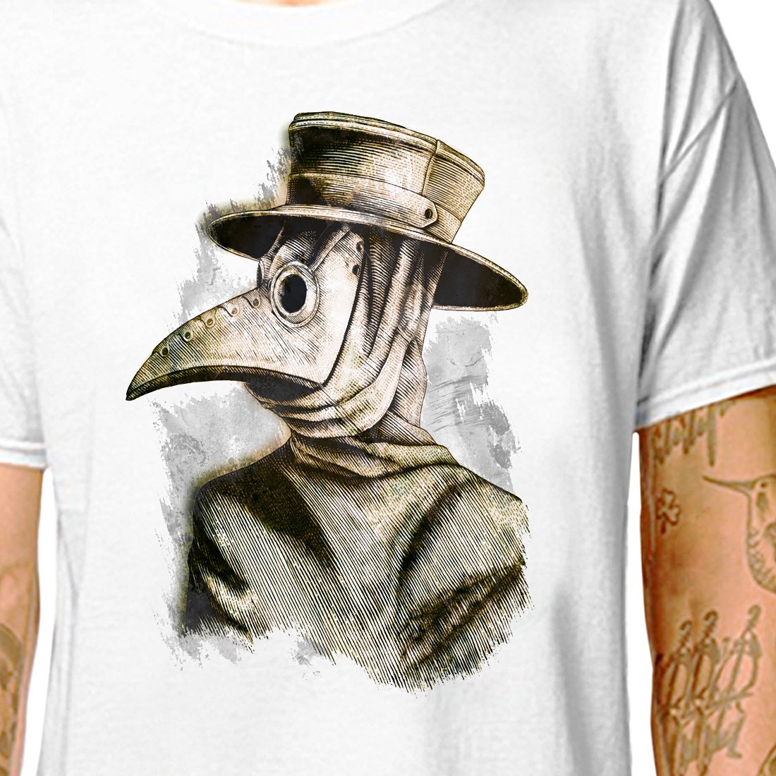 T-Shirt: THE PLAGUE DOCTOR / (tshirt tee top) gothic steampunk death ...