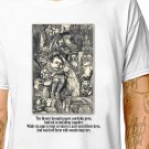 T-Shirt: HUNTING OF THE SNARK - THE BEAVER's TALE / (tshirt tee top) lewis carroll steampunk