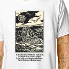 T-Shirt: HUNTING OF THE SNARK - IT WAS A BOOJUM / (tshirt tee top) lewis carroll steampunk