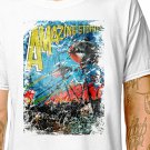 T-Shirt: WAR OF THE WORLDS - AMAZING COMICS / (tshirt tee top) hg wells alien invasion