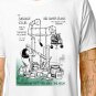 T-Shirt: SPLITTING THE ATOM / (tshirt tee top) w heath robinson science physics geek