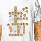 T-Shirt: TRAVELING WILBURYS - TRAVEL SCRABBLE / (tshirt tee top) the band names