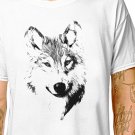 T-Shirt: ARCTIC WOLF / (tshirt tee top) siberian husky alaskan malamute wolfdog