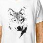 T-Shirt: ARCTIC WOLF / (tshirt tee top) siberian husky alaskan malamute wolfdog
