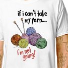 T-Shirt: KNITTING REBELLION / (tshirt tee top) yarn wool sewing crochet quilting