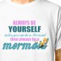 T-Shirt: MERMAID - CUSTOMIZE! / (tshirt tee top) funny unicorn princess pony etc.