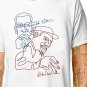 T-Shirt: JOHN COLTRANE THELONIOUS MONK / (tshirt tee top) jazz music musician art signature drawing