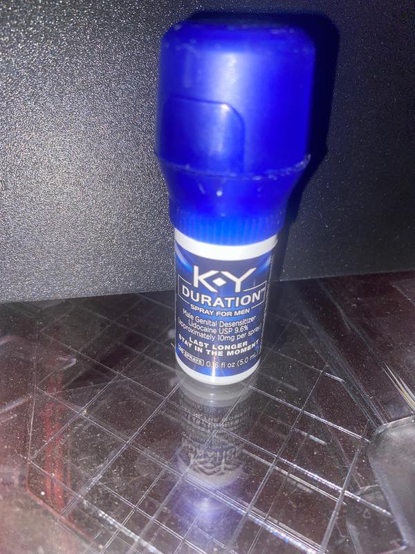 KY Duration Delay Spray  100 Sprays per bottle  CONFORTABLEY NUMB