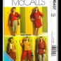 McCalls 5437 Women's Plus Uncut-FF Dress Pants Skirt Top Sewing Pattern sz:KKÂ 26W-32W Â©2007