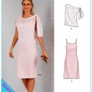 New Look 6653 Misses Uncut-FF Dress Top Sewing Pattern sz: 8-20 ©2020