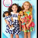 Kwik Sew K193 Girls & Doll Uncut-FF Dress Sewing Pattern sz:XXS-L 3-10 ©2015