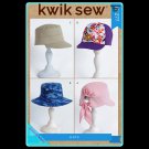 Kwik Sew 4277 Hats Uncut-FF ©2020 Pattern