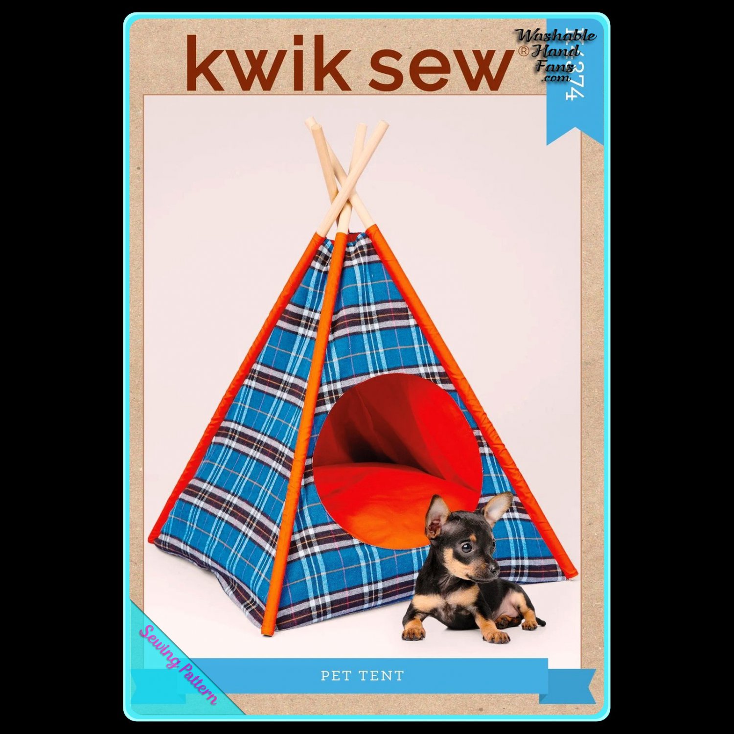 Kwik Sew 4374 Pets Uncut-FF Â©2020 Pattern