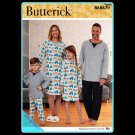 Butterick 6867 Everyone Uncut-FF ©2021 Pattern sz:xs-xl  Dress Pajamas Pants Top