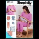 Simplicity 9556 Uncut-FF ©2022 Women's Plus Maternity Pattern sz:xs-xl 6-24
