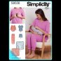 Simplicity 9556 Uncut-FF Â©2022 Women's Plus Maternity Pattern sz:xs-xl 6-24