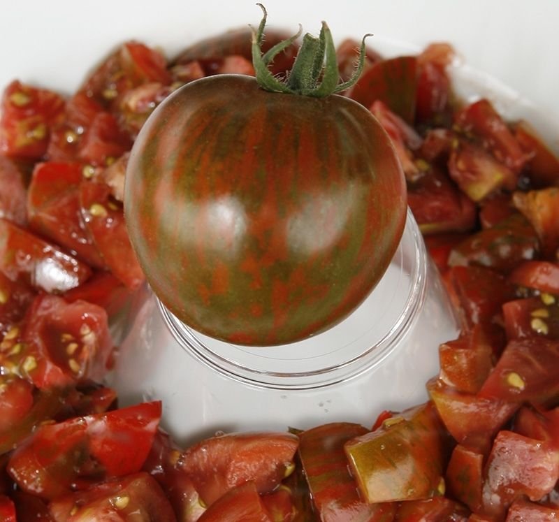 Tomato BLACK ZEBRA 25 Heirloom, Non-gmo Seed FREE Shipping