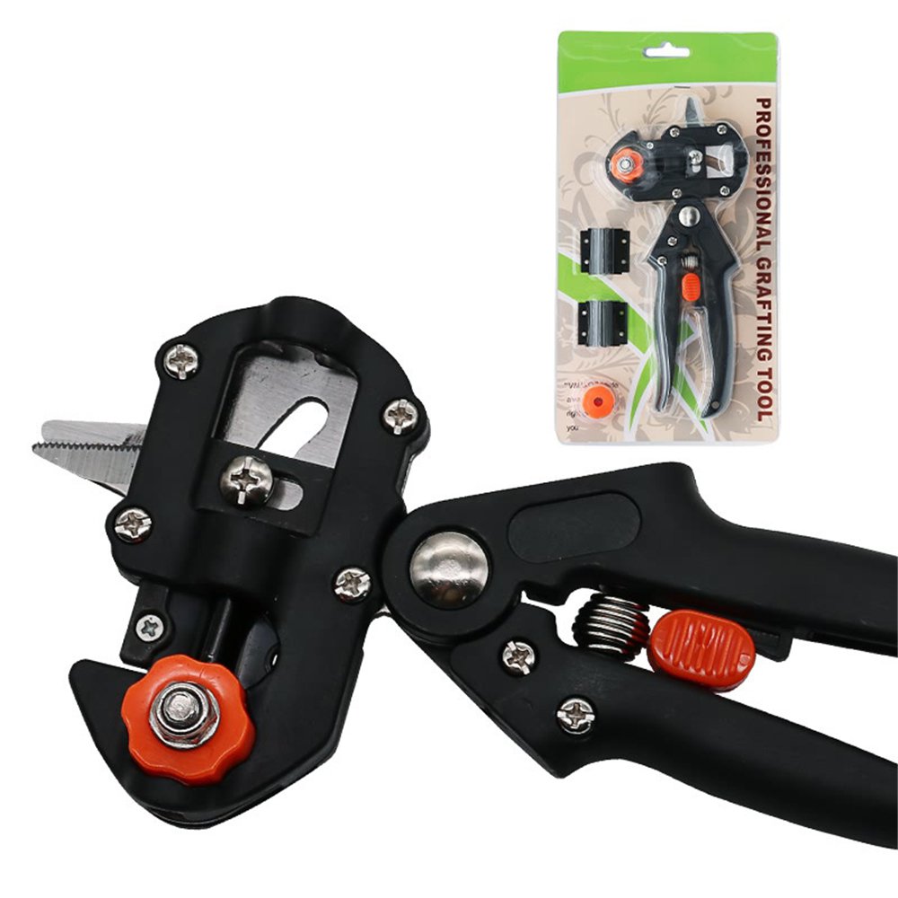 Bonsai Tree Kit Succulent Tools Garden Tool Pruner Fold Scissors Tweezers in Bag