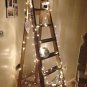 WARM WHITE 100 LED Twinkle Fairy Light String 8 Modes + Tail Plug Holiday Decor