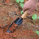CARBON STEEL GARDENING TOOL WITH WOODEN HANDLE