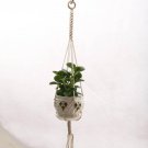 100% Handmade Macrame Plant Hanger Flower/Pot Hanger For Wall Decoration Countyard Garden