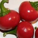 Pepper, Red Sweet Cherry seeds, Heirloom, (100+seeds)