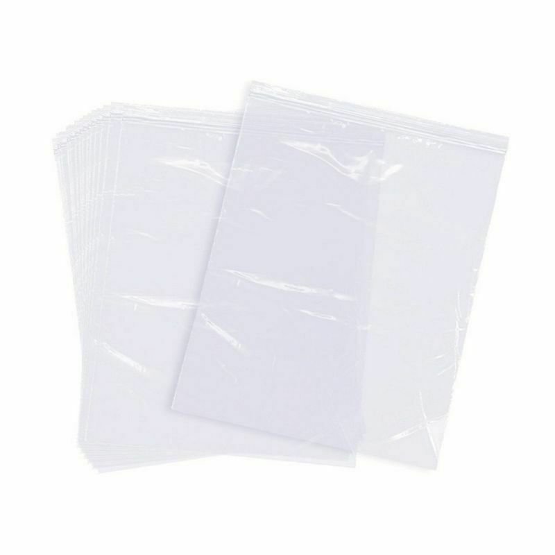 120 Pack 2 Gallon Resealable Plastic Bags, Dishwasher Safe, Reusable (17x13 In)