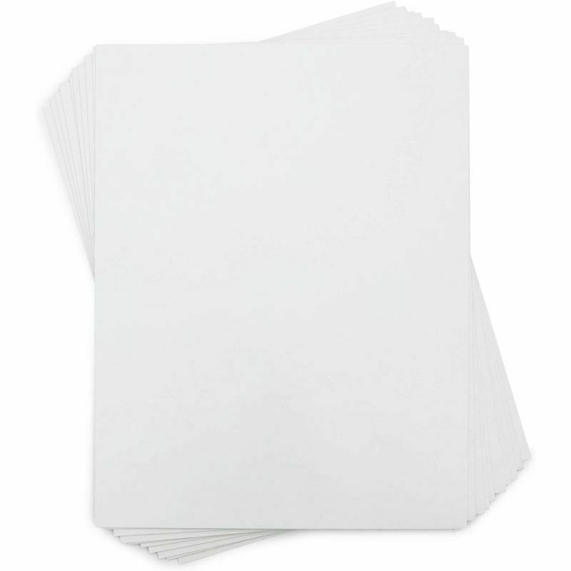 Magnetic Sheets with Adhesive Backing (8 x 10 in, 10-Pack)