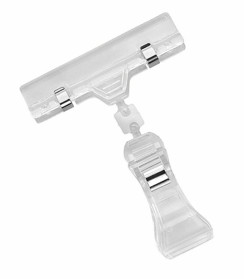 Acrylic Sign Clip Sign Sign Holder Clamp Pinch Swivel Pack of 10