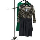 Spiral Clothing Rack Clothes Garment Boutique Charcoal 29 Leaf Finial