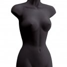3 Clothing Display Torso Forms Fits 5 - 10 Hanging Female 2 Black 1 White Hollow